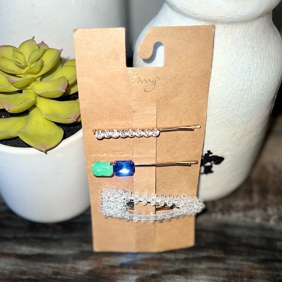 PACK OF 3 HAIR BARRETTS - Picture 3 of 6